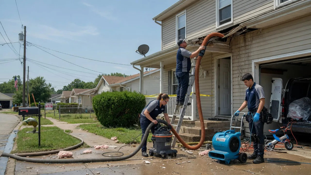 Water Damage Restoration in Bergoo, WV near me